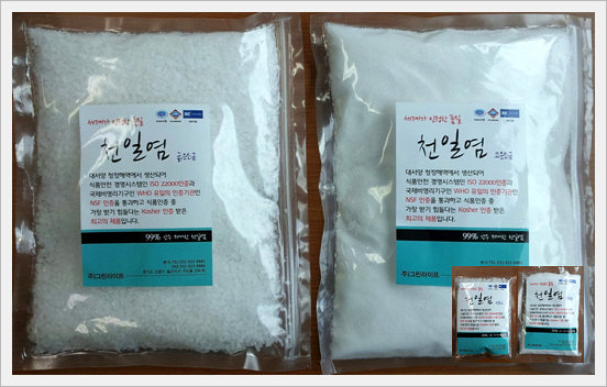 Sun-dried Salt Made in Korea